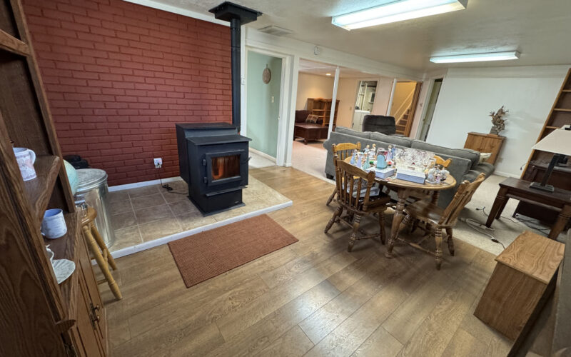 13 Sarah pellet stove area