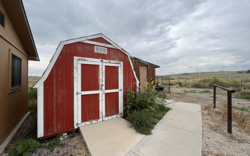 282 Lost Wells Circle storage shed 1