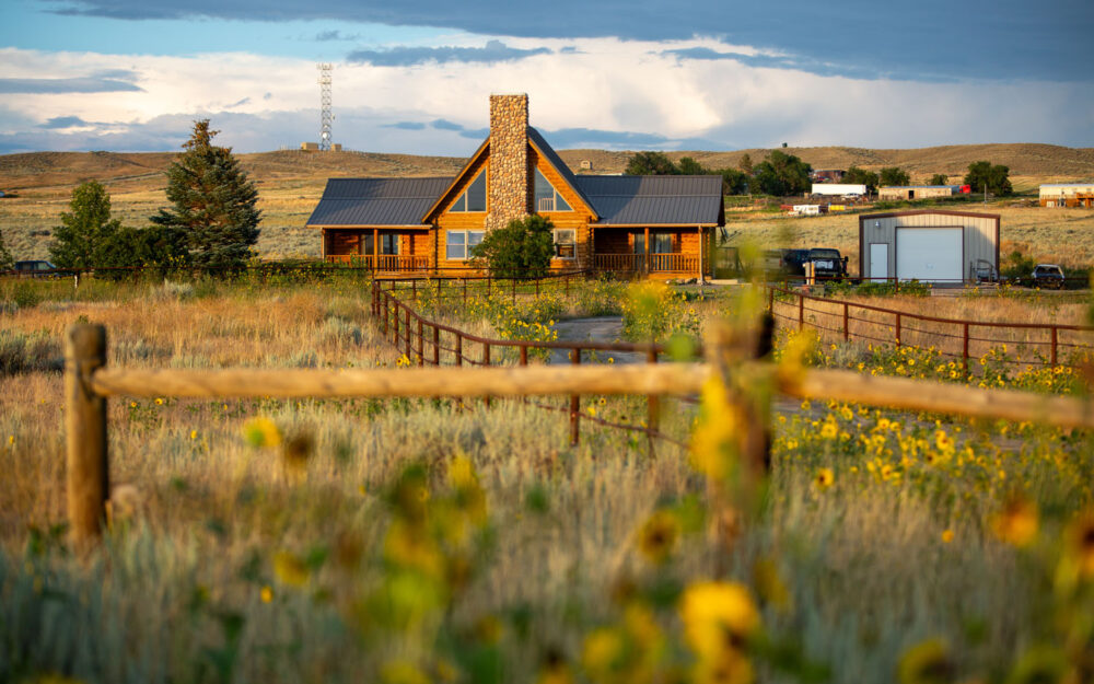 Beautiful Log Home With Breathtaking Views at 282 Lost Wells Circle