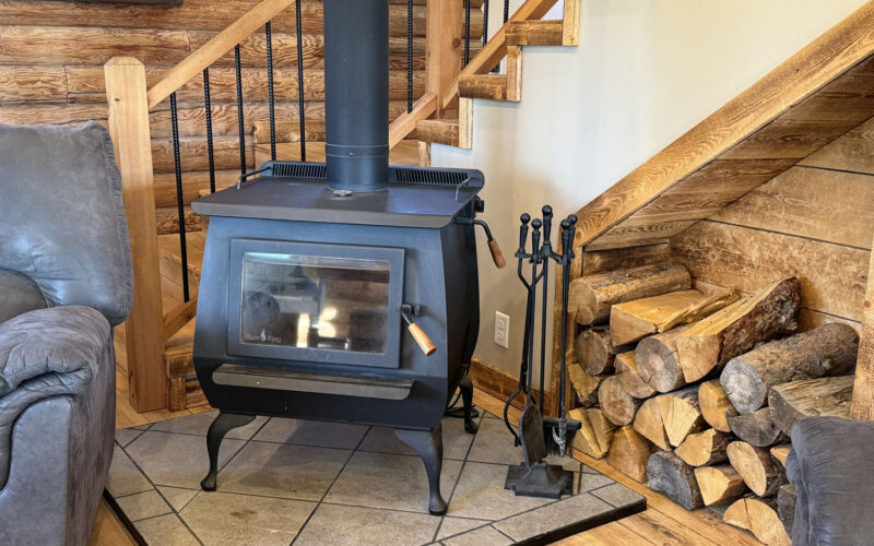 54 Far View Circle wood stove