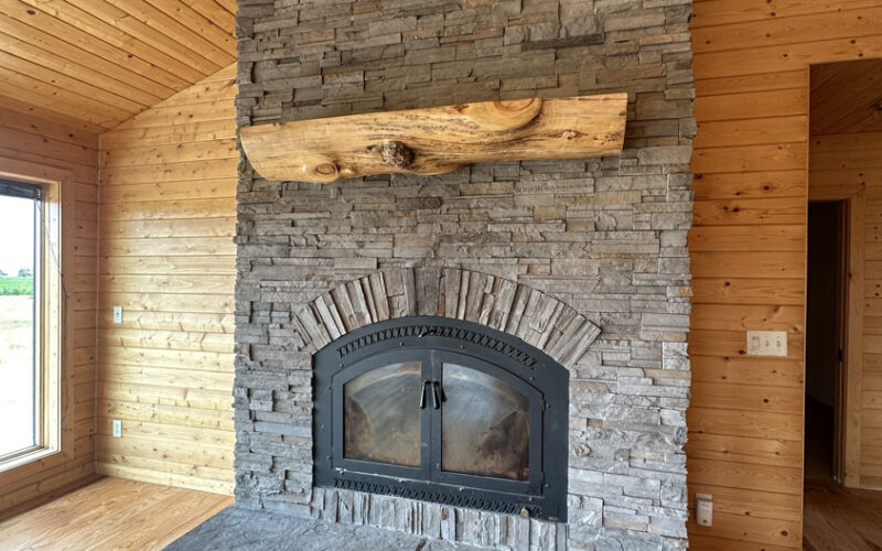 59 goose knob fireplace