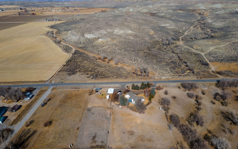 6659 Riverview property view looking north